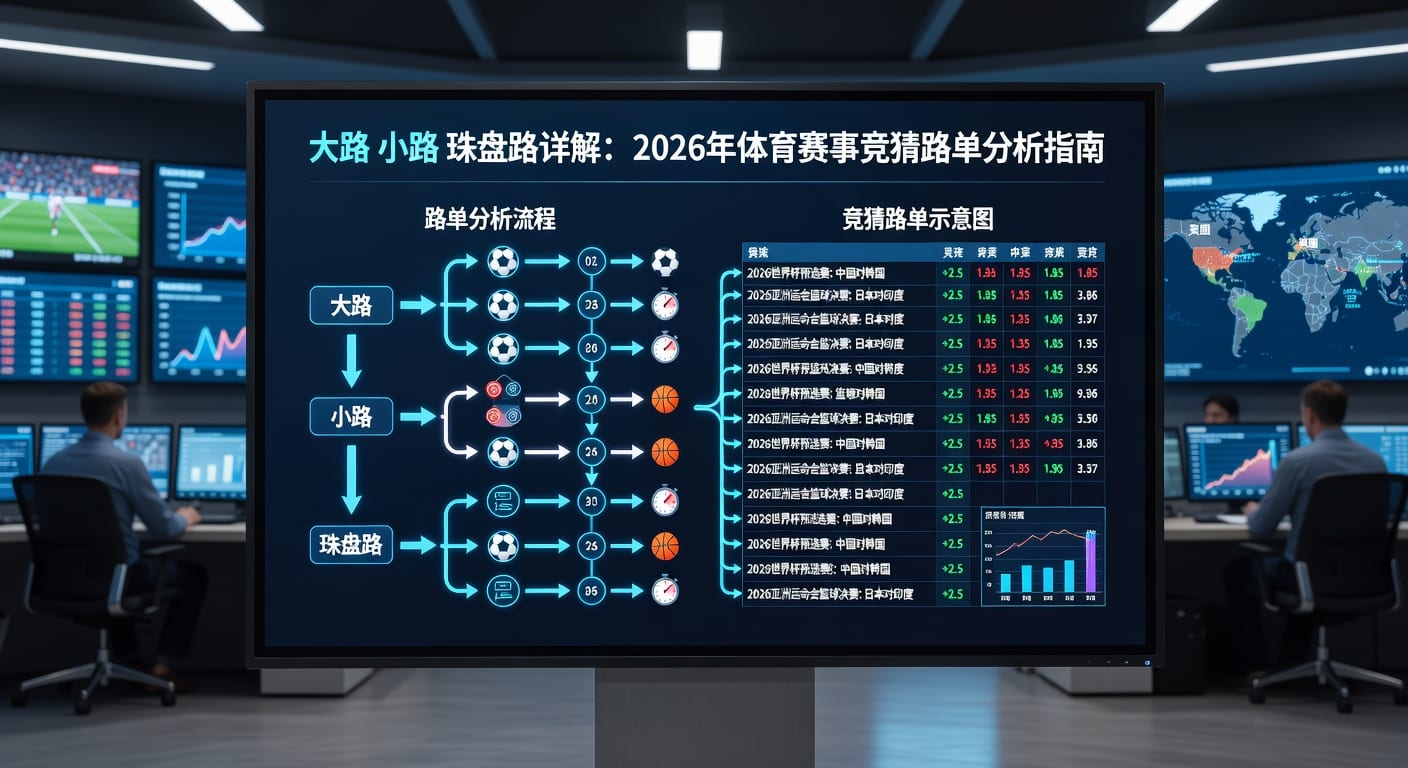 大路 小路 珠盘路：2026年盘口思路解析