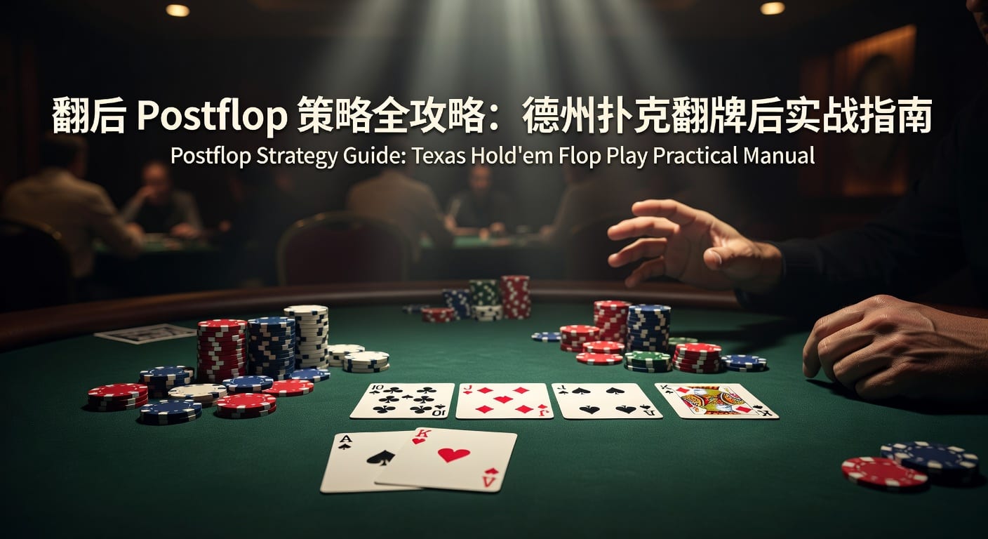 翻后 postflop 实战解析：滚球盘投注技巧与节奏判断
